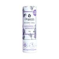 Bálsamo labial natural 10g Lavanda y Geranio