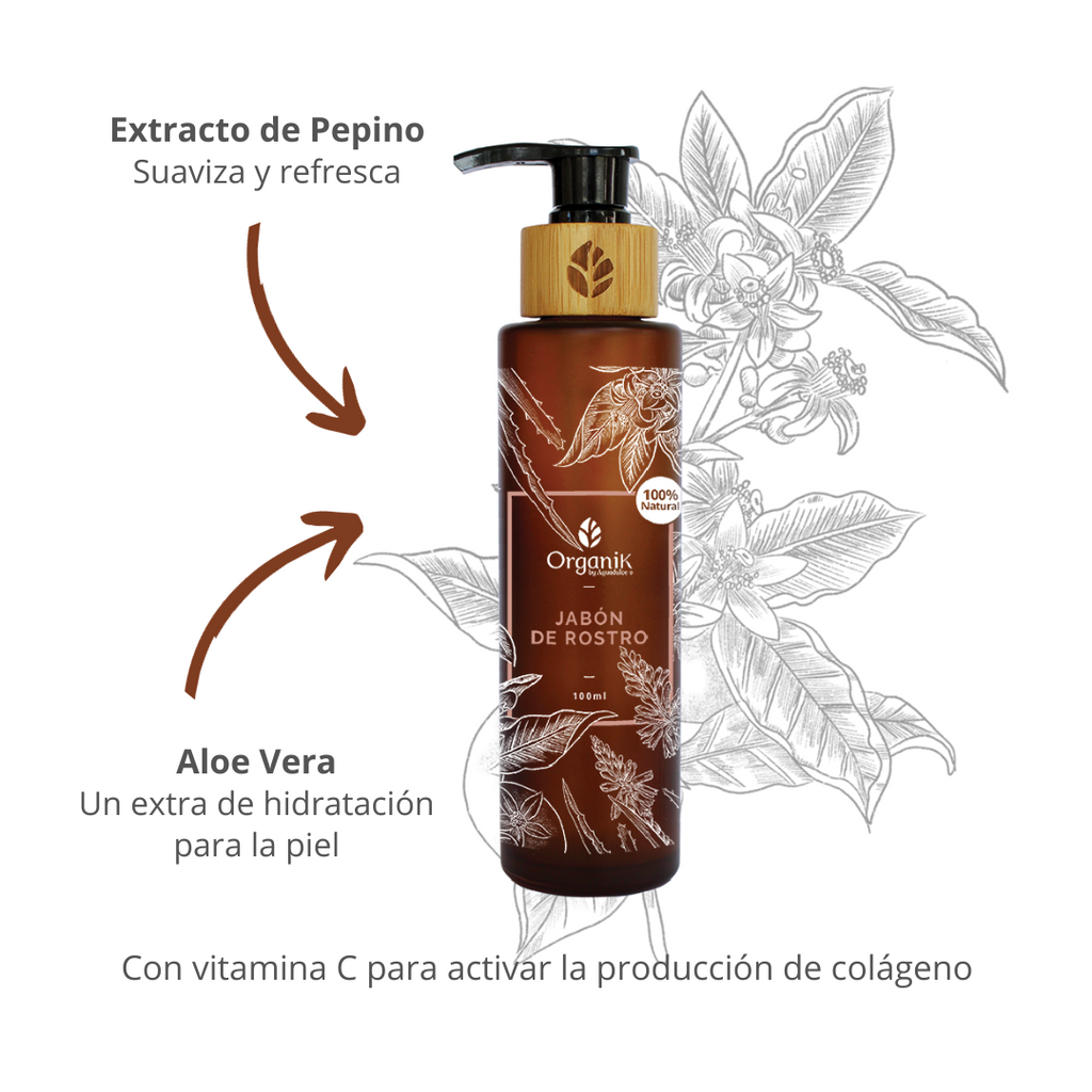 NUEVO PRODUCTO Jabón de rostro natural - 110 ml