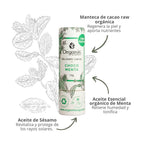 Bálsamo labial natural 10g Choco Menta