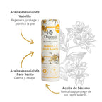 Bálsamo labial natural 10g Vainilla y Palo Santo