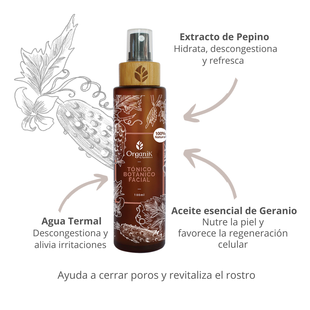 Tónico botánico facial - 110 ml