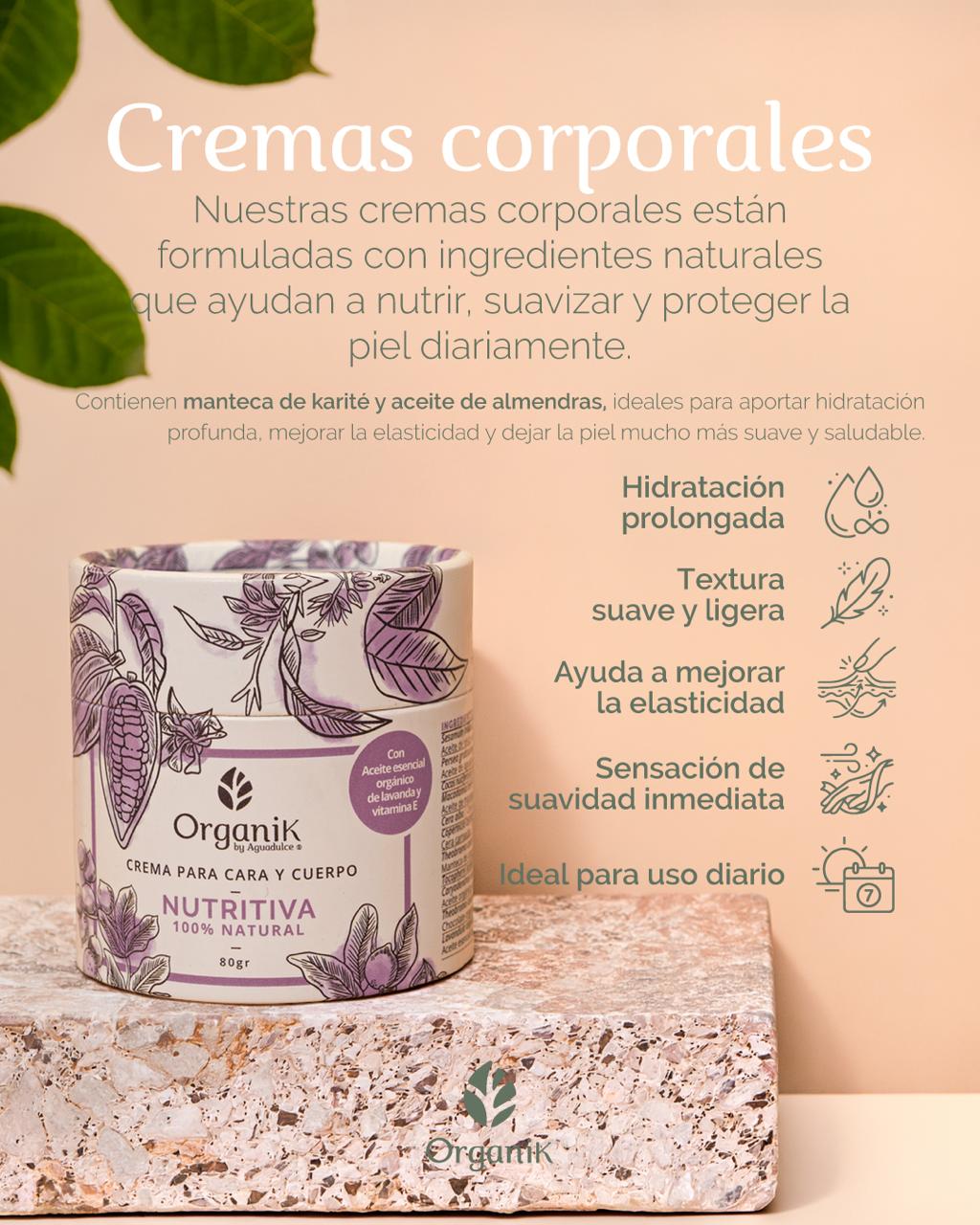 Crema Nutritiva natural 80g