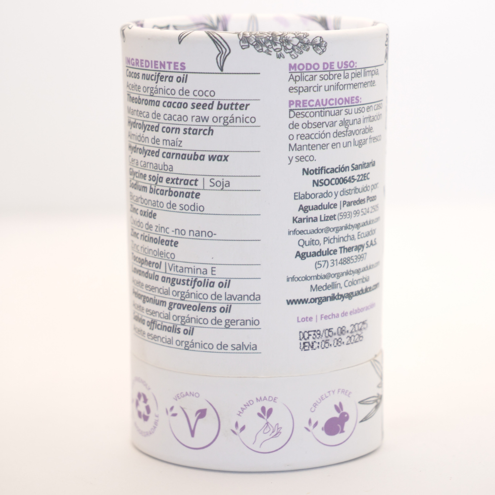 Desodorante natural x50g Floral