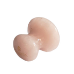 Hongo en cuarzo rosa (gua sha facial)
