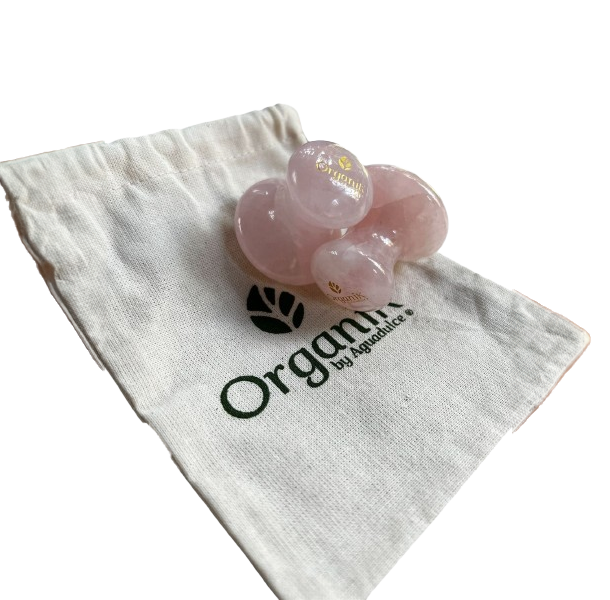 Kit hongos de cuarzo rosa